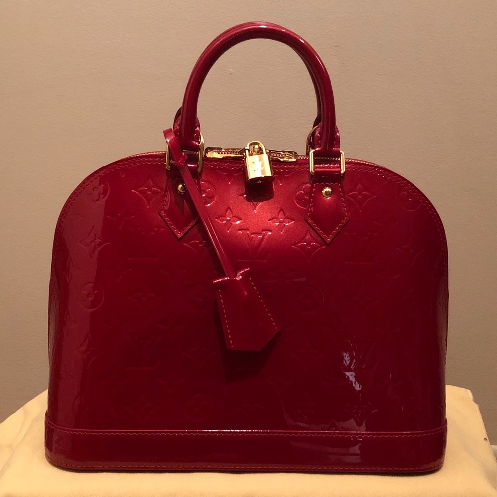 💯 Authentic LOUIS VUITTON Vernis Alma